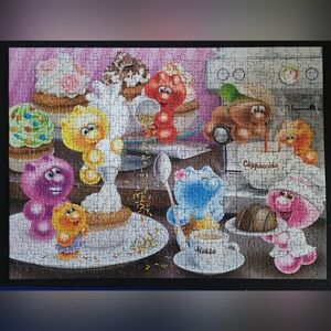 Ravensburger Gelini 500 Piece Breakfast Coffee Cafe Puzzle